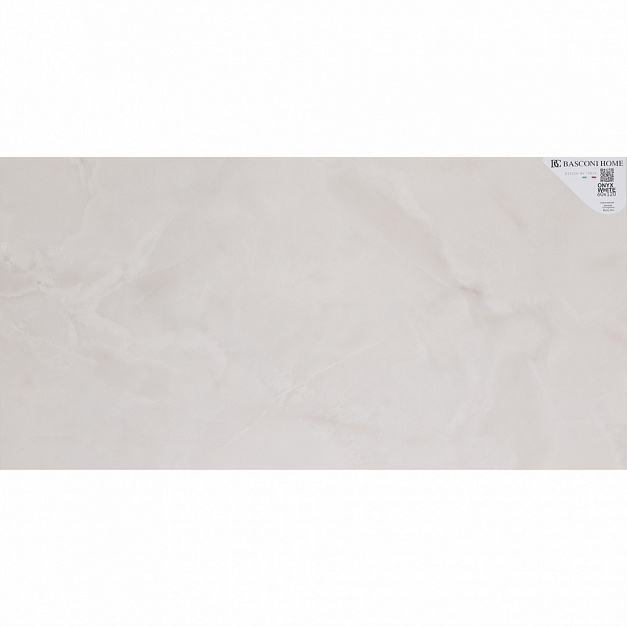 Плитка керамогранит BASCONI HOME Onyx White 600x1200x10 semi-polished под оникс